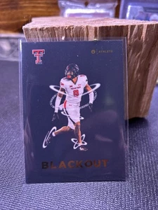 2023 Onit Atleta CJ BASKERVILLE NERO OPACO Texas Tech - Foto 1 di 2