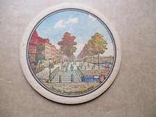 VK Vorkriegs Bierdeckel Winterhuder Brauerei AG Motiv Alter Jungfernstieg