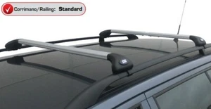 Barre portatutto alluminio telescopiche corrimano Suzuki Grand Vitara 1999-2006 - Foto 1 di 1