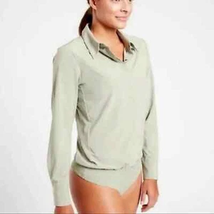 Athleta XS Body, nur einmal getragen, hübsche Salbeifarbe. - Bild 1 von 6