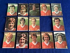 AVA Americana 1977/78 unused Football Special Stickers LIVERPOOL 77/78 Very Rare