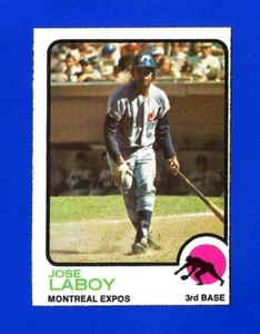 1973 OPC O-Pee-Chee BASEBALL HIGH #642 JOSE LABOY NRMINT+ MONTREAL EXPOS (SB1) - Picture 1 of 2