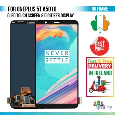 For OnePlus 5T 1+ 5T A5010 OLED LCD Screen Touch Display Digitizer Without Frame - Image 1 of 4