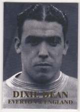 Beautiful Game Football Greats DIXIE DEAN EVERTON Card #36 HOSSACK Collect