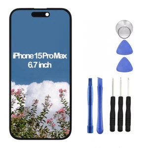 For iPhone 15 Pro Max Soft OLED Display Touch Screen Digitizer Replacement Tools - Zdjęcie 1 z 8