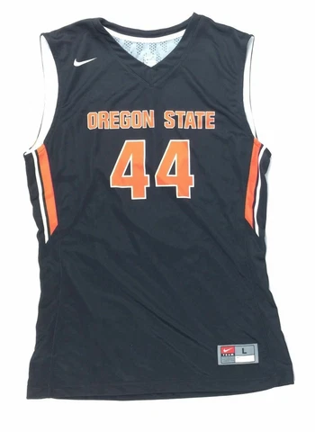 Nike Oregon State Beavers Hyperelite Basketball Jersey Men's L #44 Black 618479 Cover