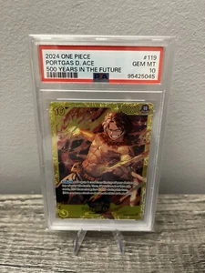 2024 One Piece Portgas D. Ace Secret OP07-119 PSA 10 Gem Mint - Bild 1 von 2