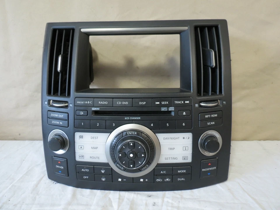 ✅ 06 07 08 Infiniti fx35 f45 Reproductor de audio GPS Climatizador OEM 28395-CL71A Foto 1 de 4