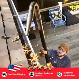 Professional Gutter Cleaning Kit - Easy Debris Removal for 2.5-Inch Vacuums - Picture 1 of 5