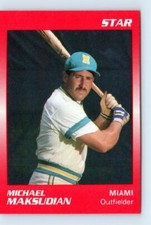1989 Star Michael Maksudian Miami Miracle #142