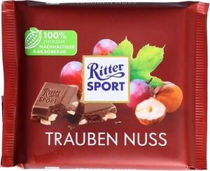 Ritter Sport Tafel Haselnuss mit Vollmilchschokolade 100 g - Bild 1 von 2