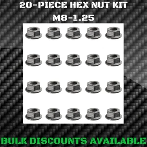 1978+ Cadillac Seville Bumper Support Reinforcement Isolator Bracket Body NUTS - Picture 1 of 2