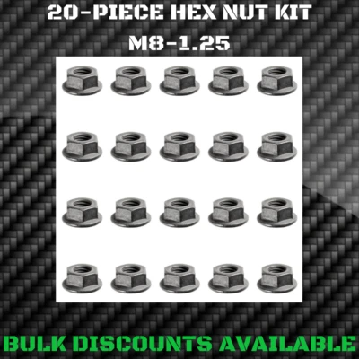 1978+ Cadillac Seville Bumper Support Reinforcement Isolator Bracket Body NUTS  - Image 1 of 2