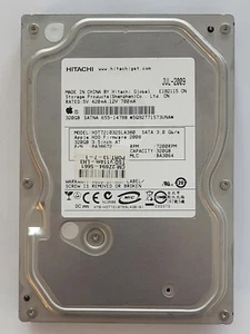 HDT721032SLA380, PN: 0A38672, MLC: BA3064, Hitachi 320Gb 3.5" HDD - Picture 1 of 2