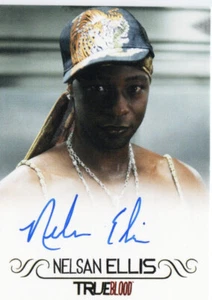True Blood Archives 2013 Auto Autograph Nelsan Ellis as Lafayette Reynolds - Picture 1 of 2