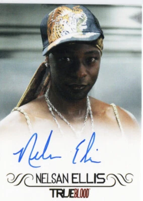 True Blood Archives 2013 Auto Autograph Nelsan Ellis as Lafayette Reynolds - Image 1 of 2