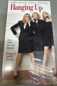 Sealed New VHS Hanging Up Meg Ryan Diane Keaton Walter Matthau PG-13 2000 Comedy - Picture 1 of 3