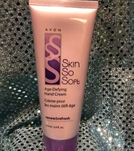 Avon Skin So Soft Age Defying Hand Cream Renew & Refresh 3.4oz ~ NOS - Picture 1 of 1