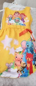 CoComelon Toddler Girls Lets Play Ruffle Dressy Size M 6/8 years - Picture 1 of 5