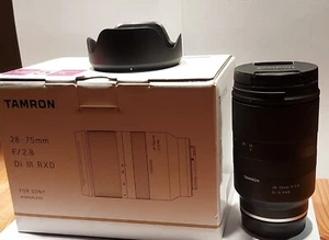 Tamron A036 28 -75mm F/2,8 Di III RXD Zoomobjektiv - Schwarz - Bild 1 von 3
