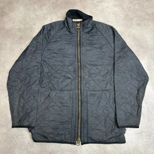 Barbour Polar Quilted Jacket Mens XL Vintage Full Zip Hunting Jacket, Grey - Picture 1 of 10