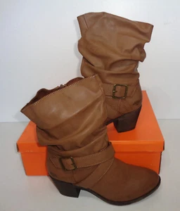 Rocket Dog Ladies Brown Slouch Casual Womens Boots Shoes RRP £70 New UK Size 6 - Picture 1 of 11