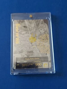 FOIL Force of Will TCG Alice Girl Of The Lake/Fairy Queen (RARE) - Picture 1 of 6