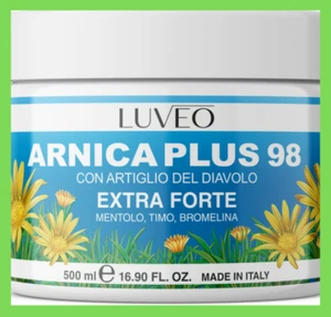 Arnica Cavalli Uso Umano Gel Forte Potenziata Con Artiglio Del Diavolo Forte 98 - Foto 1 di 7
