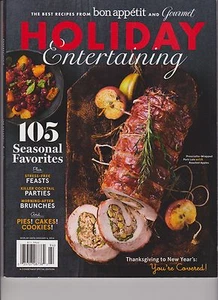 THE BEST RECIPES FROM BON APPETIT & GOURMET 2013, HOLIDAY ENTERTAINING MAGAZINE - Picture 1 of 1