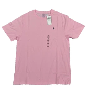 Polo Ralph Lauren Camisa Niños Grandes Rosa Grande 14-16 Logo Poni Camiseta Malla Algodón - Imagen 1 de 5