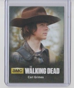 Walking Dead Season 4 Part 1 Trading Card Character #C03 Chandler Riggs / Carl