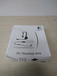 Logitech PC Headset 850 -Black - Single Earphone with adjustable boom microphone - Picture 1 of 16