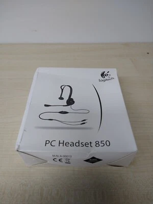 Logitech PC Headset 850 -Black - Single Earphone with adjustable boom microphone - Image 1 of 4
