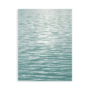 Impresión En Lienzo En Papel Póster O Cuadro Olsen Maggie Ocean Current Aqua II - Imagen 1 de 2