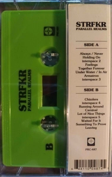 STRFKR Parallel Realms Cassette CS SEALED LIMITED GREEN OOP - Image 1 of 1