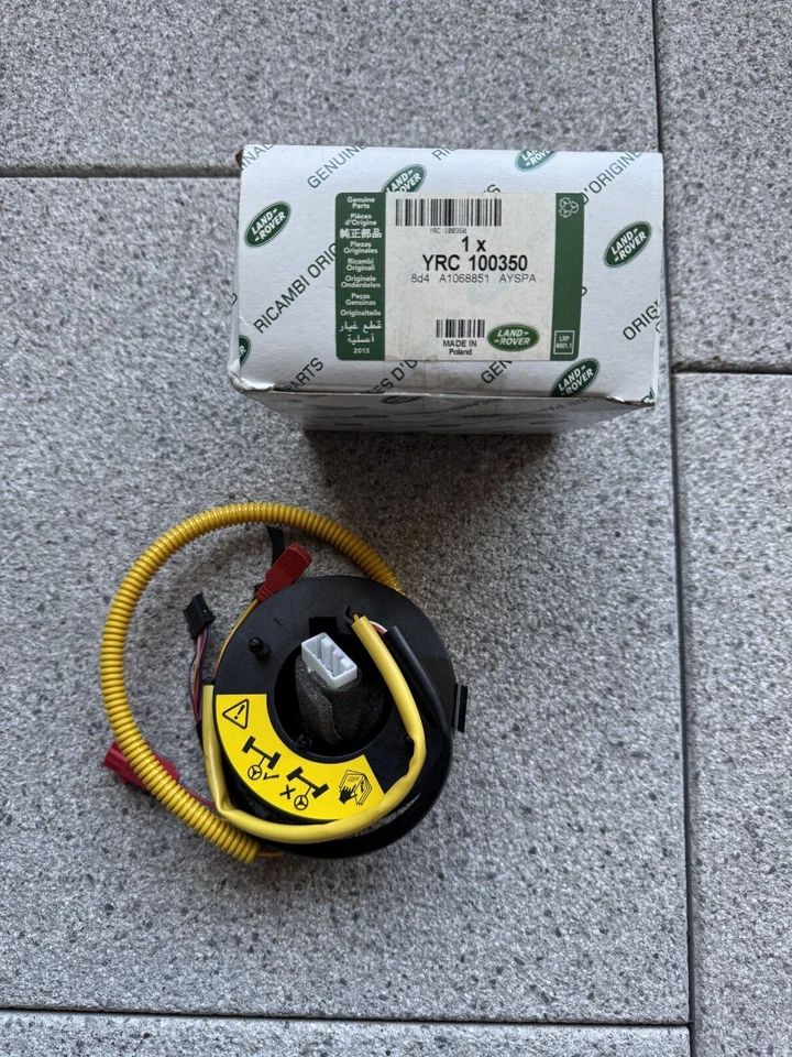 NEW Genuine Land Rover Discovery SRS Rotary Clutch Clock Spring YRC100350 - Image 1 of 4