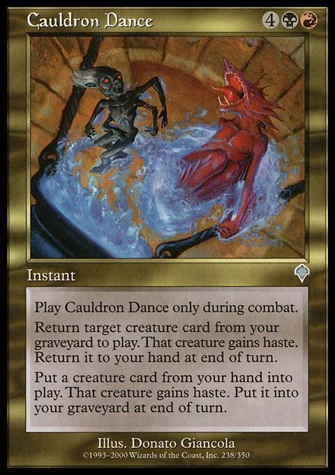 MTG - Cauldron Dance - Invasion - NM, English Magic FLAT RATE SHIP - Image 1 of 1