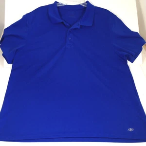 Polo Shirt da uomo blu NordicTrack golf sport vestibilità atletica taglia XXL 2XL - Foto 1 di 11