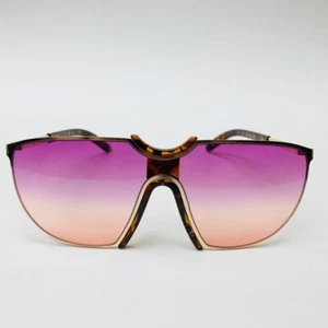 Sunglasses Rimless Purple Pink Lens Fashion Oversized Trendy Uv400 Protect Gafas - Picture 1 of 1