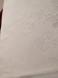 RARE Ralph Lauren Delphine Cotton SILK Jacquard King Fitted Sheet  Cream 300 NIP - Picture 1 of 8