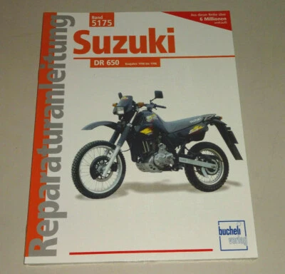 Manual De Reparación Suzuki DR 650 - Años De Fabricación De 1990 A 1996 - Imagen 1 de 2