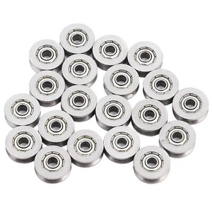 20tlgV623ZZ V Nut Kugellager Riemenscheibe Für Linear Motion System 3x12x4mm DE - Bild 1 von 12