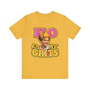 Retro Alice TV Show Graphic Tee, Kiss My Grits Shirt, Vintage Style T-Shirt - Picture 1 of 45