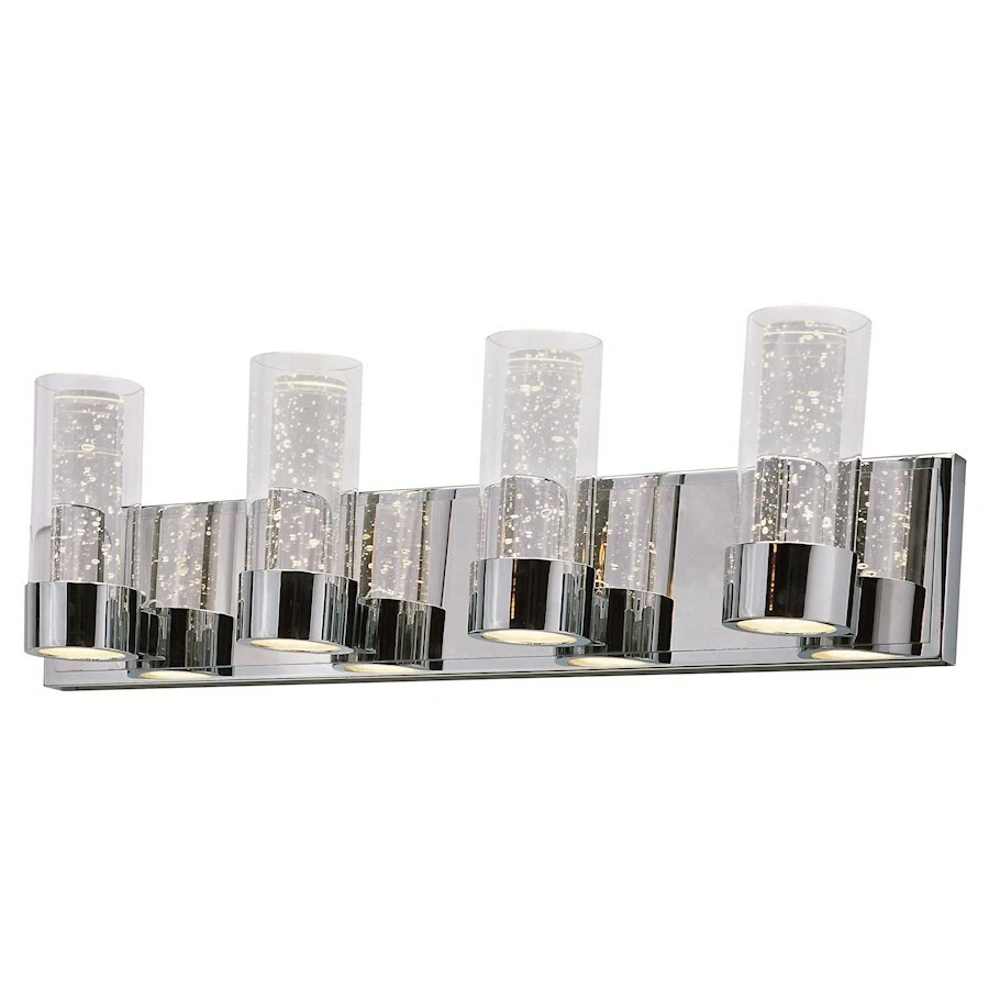 Maxim Lighting Sync 4 Light LED Vanity, Polished Chrome - 20904CLPC - Image 1 of 1