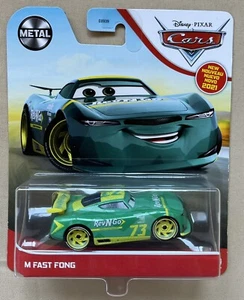 Disney Pixar Cars M Fast Fong Next Gen Rev-N-Go Metal 2021 Grün Auto Neu - Bild 1 von 2