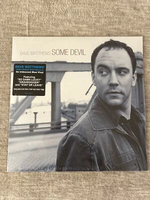 DAVE MATTHEWS Some Devil Limited Edition Iridescent Blue 2-LP Vinyl NEW - Image 1 of 4