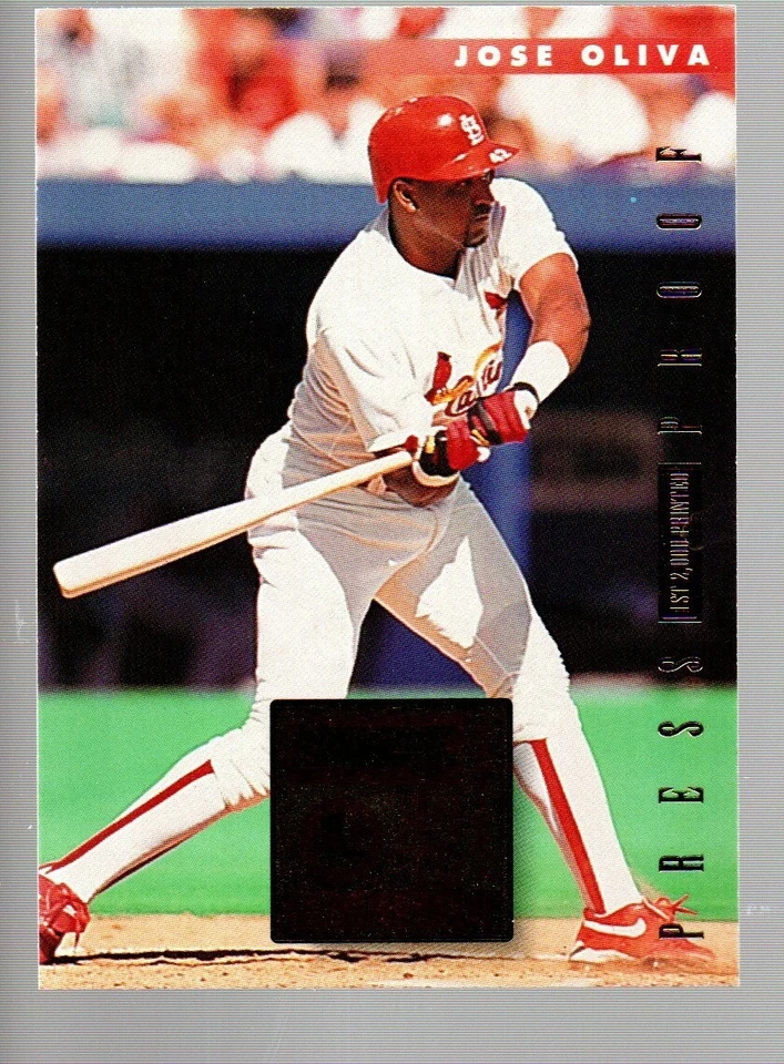 1996 Donruss Press Proofs #417 Jose Oliva - Image 1 of 1