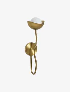 Italian Kukka Sconce Mid-Century Modern Saturn Wall Lamp by LD - Picture 1 of 7