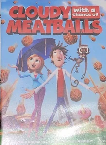 Cloudy with a Chance of Meatballs DVD Bill Hader Anna Faris James Caan - Picture 1 of 1
