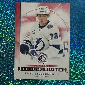 2024-25 SP Authentic #141 EMIL LILLEBERG Future Watch Limited Red (RC) - Picture 1 of 2